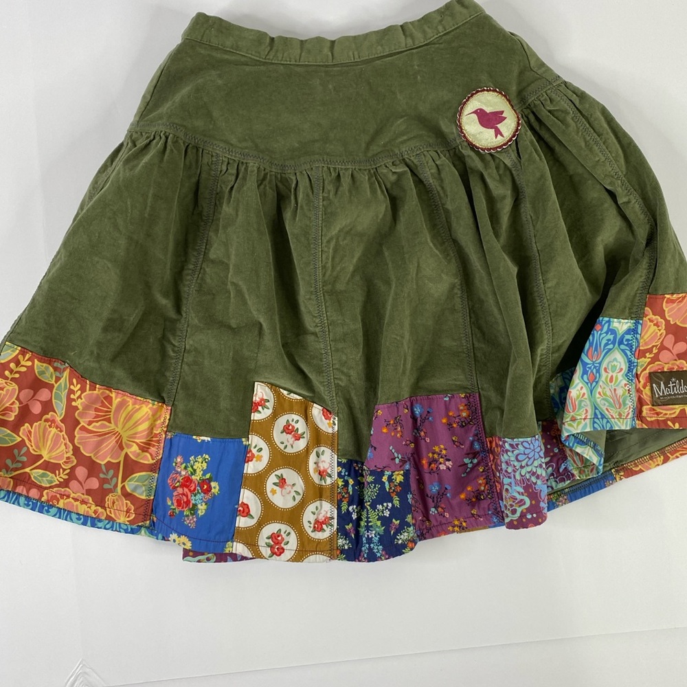 Matilda Jane Green Patchwork Skirt